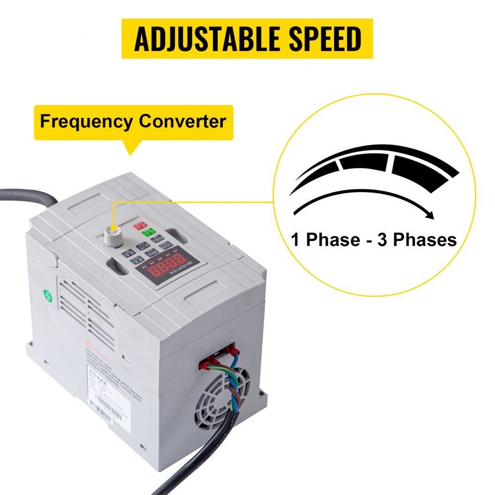 Variable Speed 2HP Belt Grinder for Knife Making with 12-Inch Wheel, Flat Platen, and 3 Grinding Wheel Options