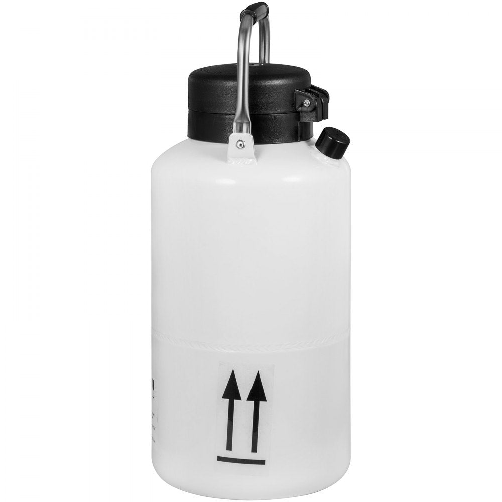 10 Liter Cryogenic Container for Liquid Nitrogen Storage with Six Canisters