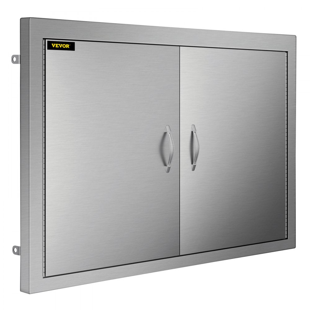 Bbq19"x28"/48x71cm Access Double Walled Door Stainless Doors Vertical Outdoor