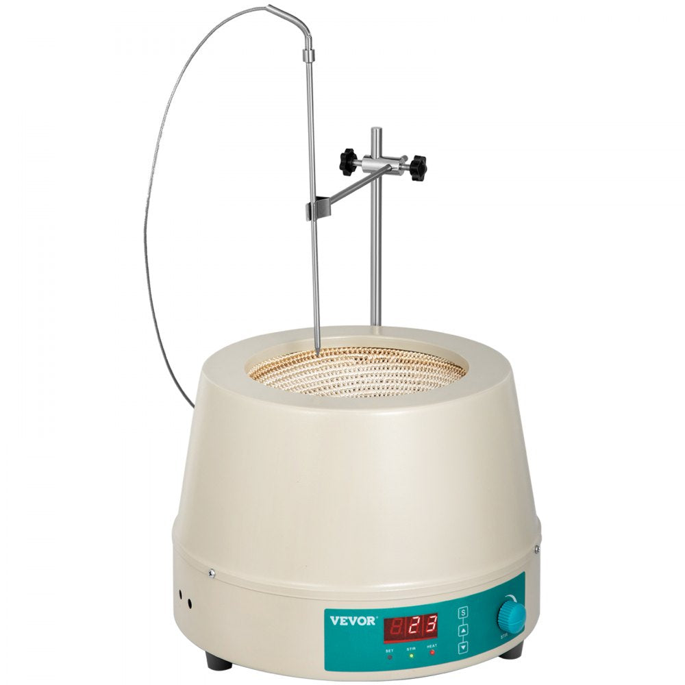 Magnetic Stirrer 2000ml Electric Magnetic Stirring Heating Mantle 450w Digital