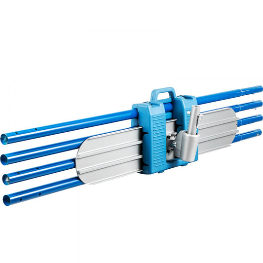 Bull Float Concrete Float 48”x8” Concrete Tool Trowel Float 4 Handles Round End