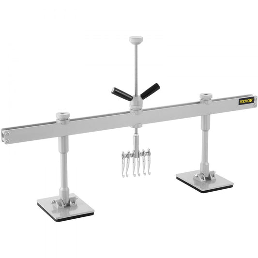 VEVOR Car Dent Puller Kit, 85CM Dent Pull Lever 6 Claw Hook Accessories, Paintless Dent Removal Kit Dent Pull Lever Bar Kit for Auto Body Repair Door Dings and Hail Damage