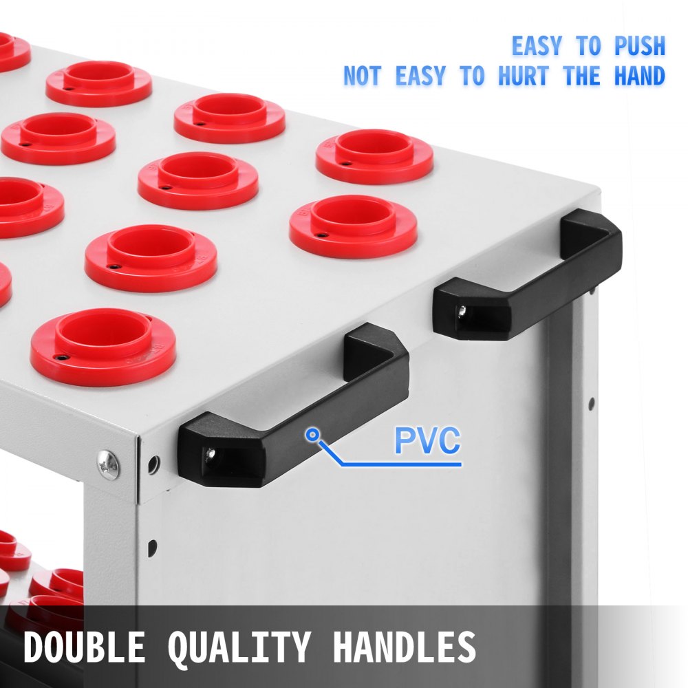 Mobile BT40 CNC Tooling Trolley with White Finish for Efficient Tool Organization