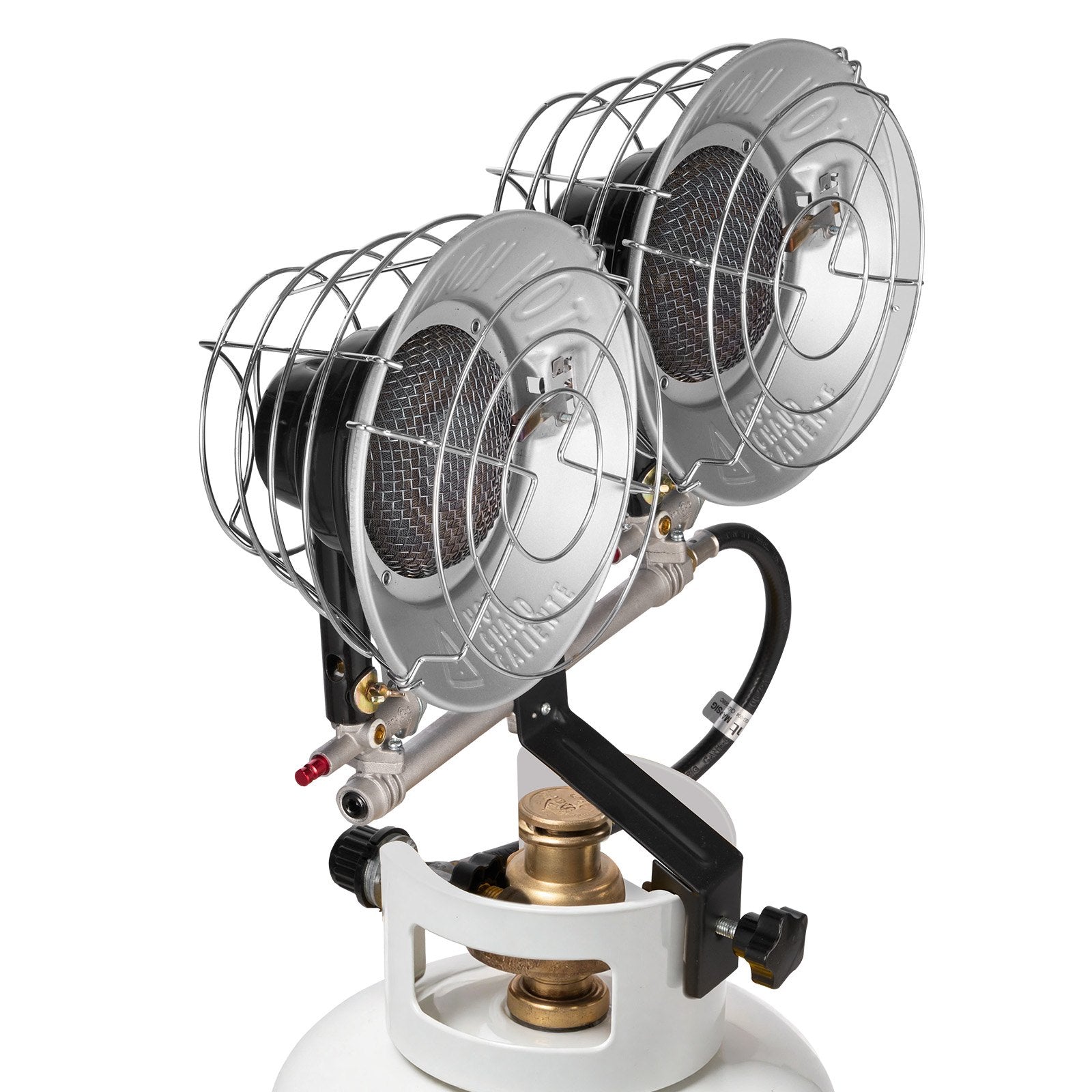 High-Efficiency 30,000 BTU Propane Tank Top Heater – Infrared Radiant Heat with 3 Settings for Outdoor Activities, Ice Fishing, Hunting, and More