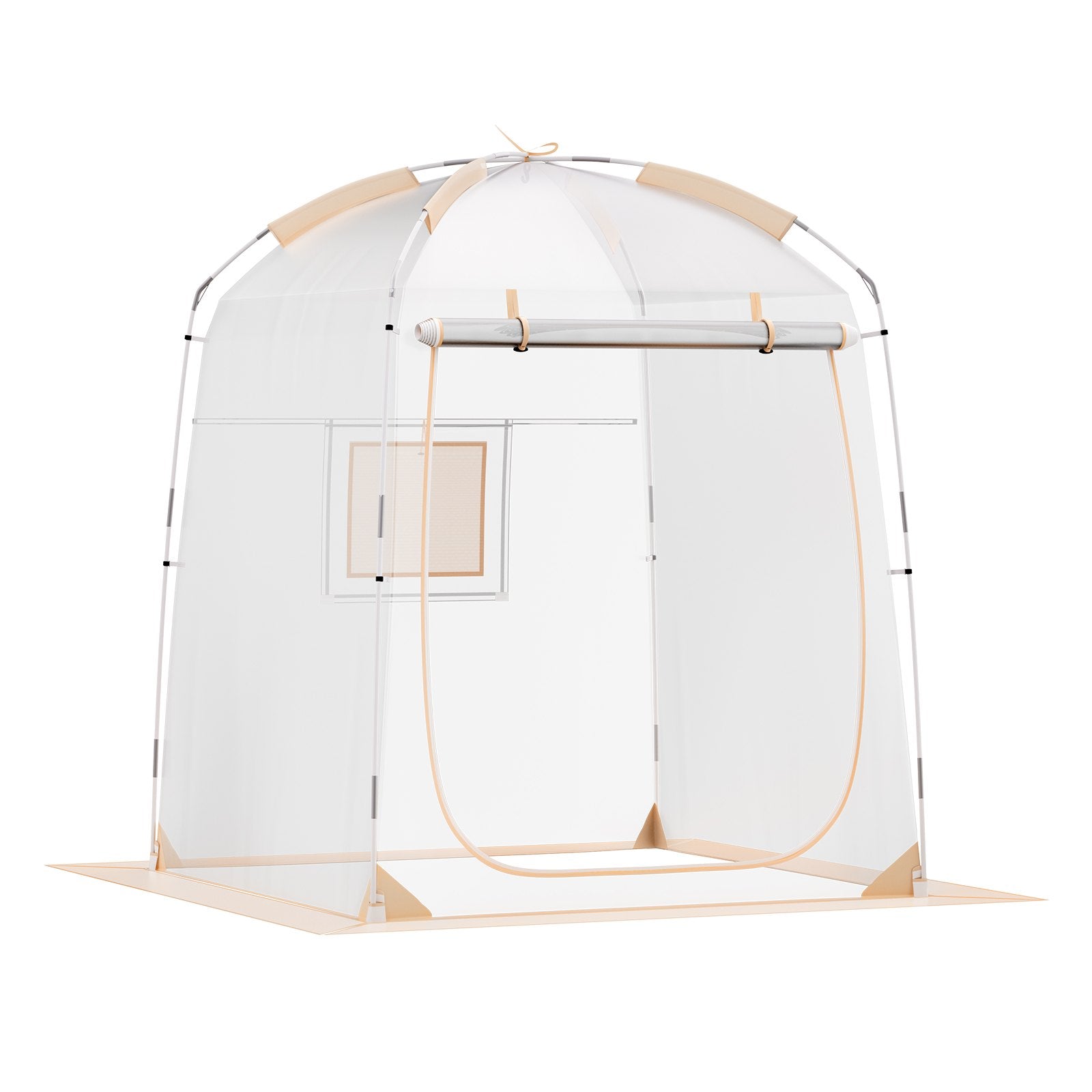 Compact Sports Tent for One: Instant Weatherproof Shelter with Clear View for Soccer, Football, Softball, Parades, and Fishing Adventures