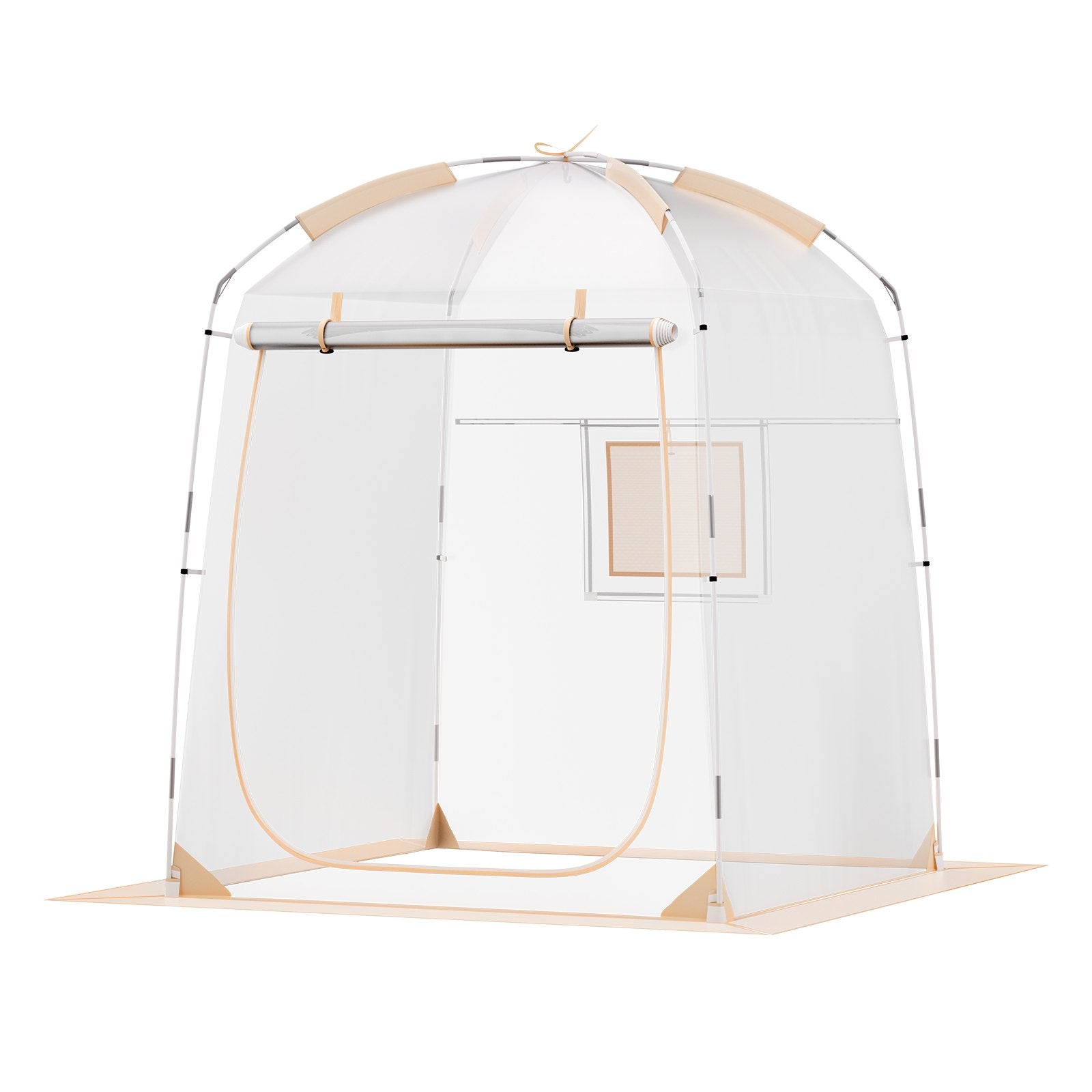 Compact Sports Tent for One: Instant Weatherproof Shelter with Clear View for Soccer, Football, Softball, Parades, and Fishing Adventures