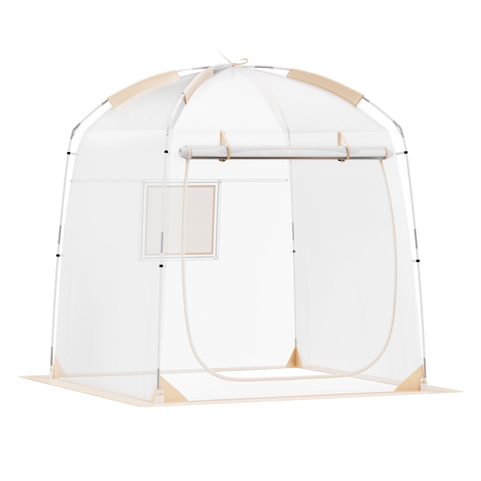 Instant Pop-Up Sports Tent for 2-4 People, Weatherproof Bubble Shelter with Clear View for Soccer, Football, Parades, and Fishing Adventures