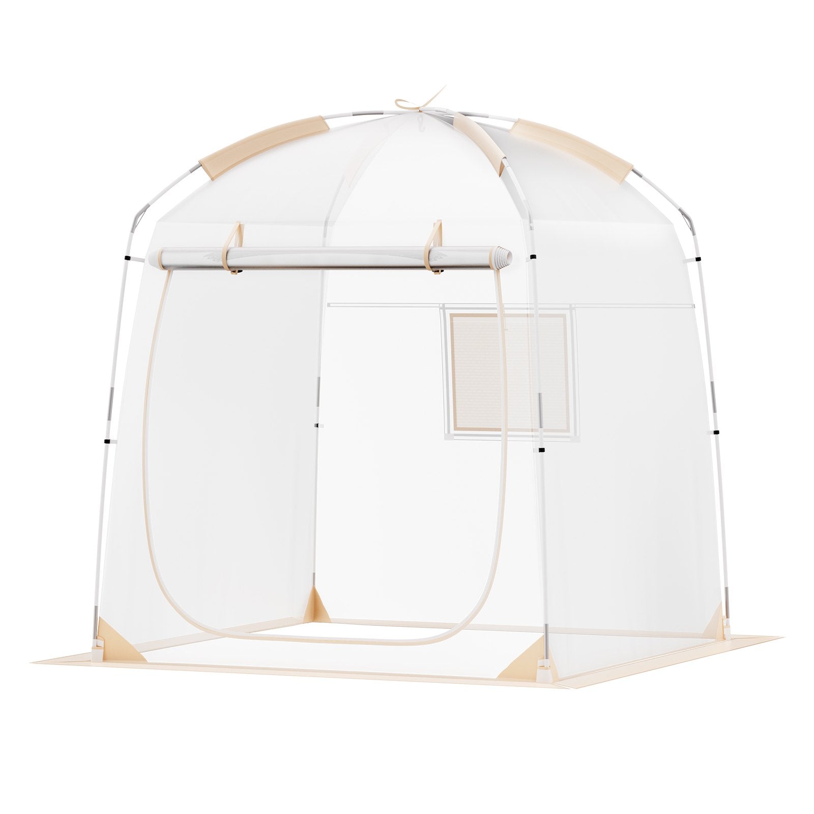Instant Pop-Up Sports Tent for 2-4 People, Weatherproof Bubble Shelter with Clear View for Soccer, Football, Parades, and Fishing Adventures