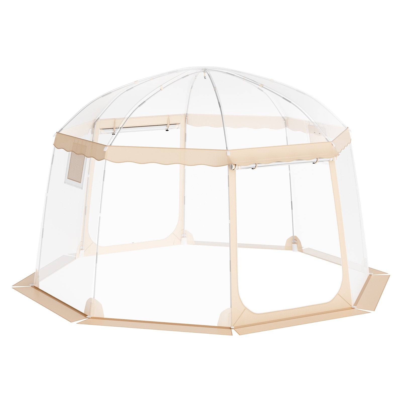 Instant Pop-Up Sports Tent for 8-10 People - Weatherproof Shelter with Clear View for Soccer, Football, Softball, Parades & Outdoor Events