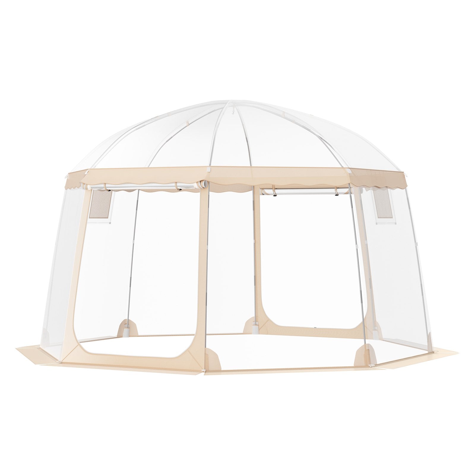 Instant Pop-Up Sports Tent for 8-10 People - Weatherproof Shelter with Clear View for Soccer, Football, Softball, Parades & Outdoor Events