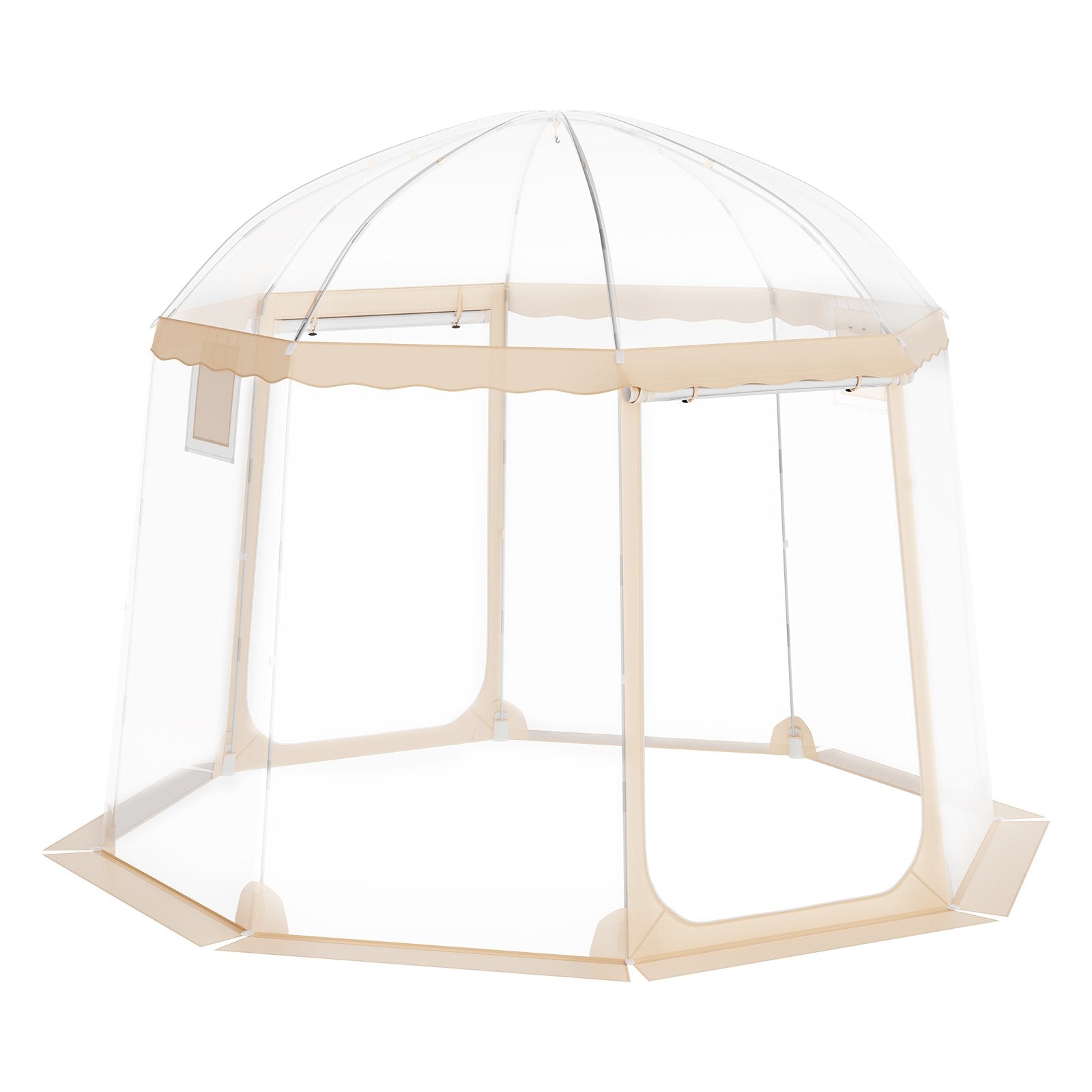 Instant Pop-Up Sports Tent for 4-8 People - Weatherproof Pod with Clear View, Perfect for Soccer, Football, Softball, Parades & More Outdoor Events