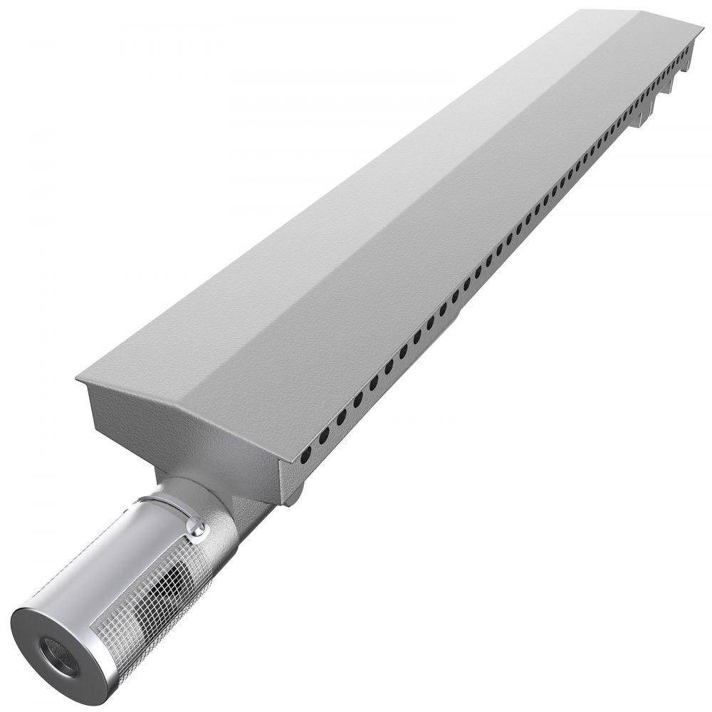 Set of 4 Stainless Steel BBQ Grill Burners for Premium Gas Grills with 16.1" Length for Even Heat Distribution