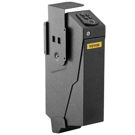 VEVOR Handgun Safe Box Fingerprint Pistol Gun Safes Gun Storage Case Handgun Holder Quick Access Security Lock Key Vault?OS580SE?