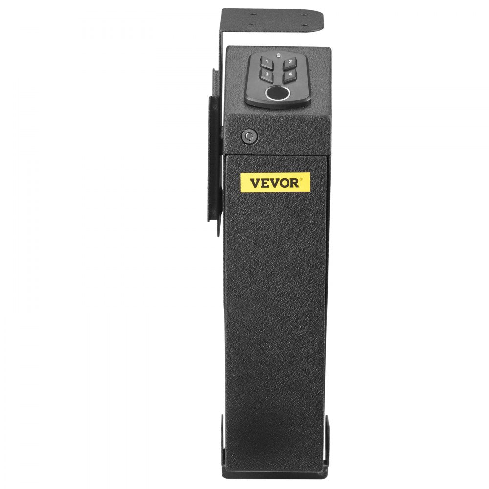 VEVOR Handgun Safe Box Fingerprint Pistol Gun Safes Gun Storage Case Handgun Holder Quick Access Security Lock Key Vault?OS580SE?