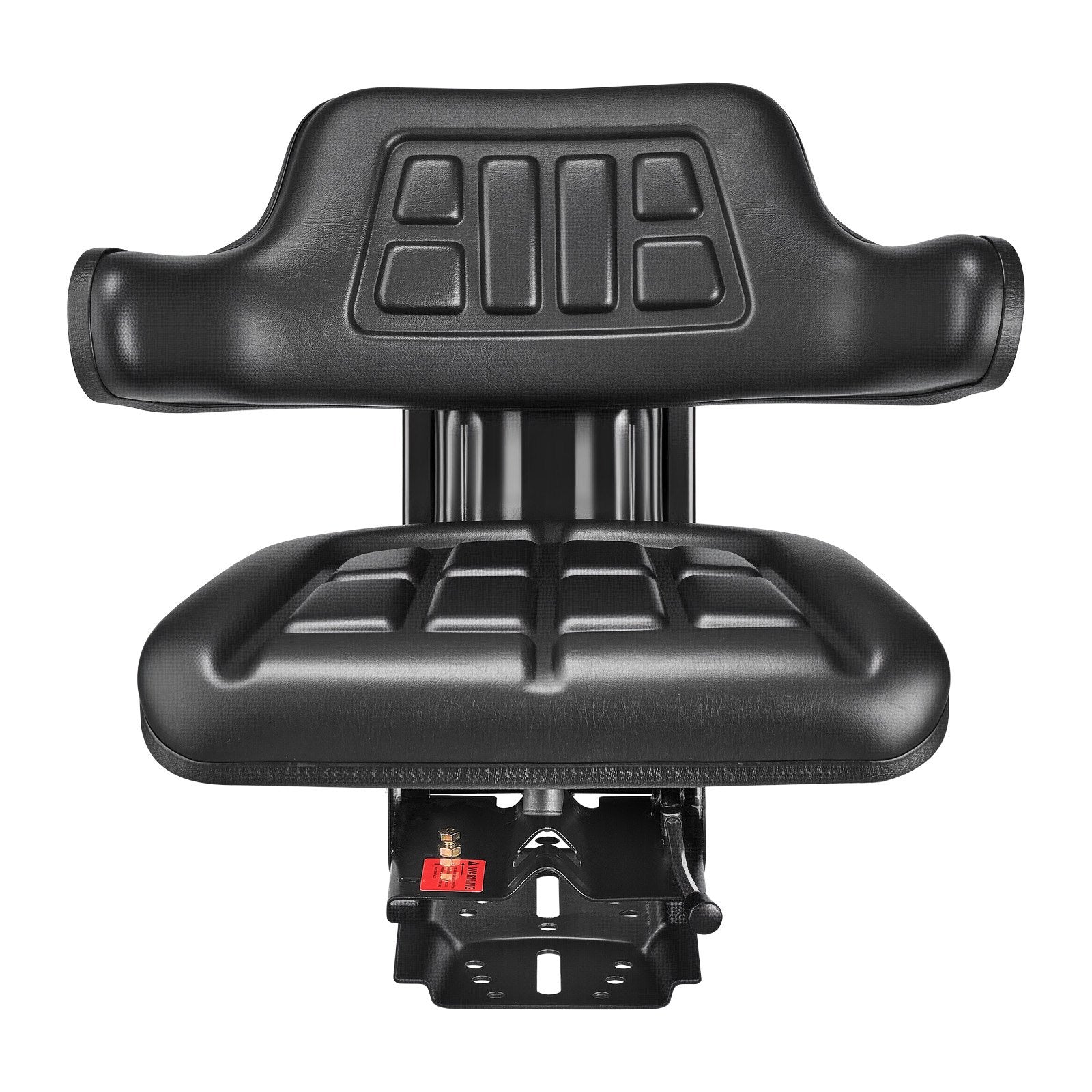 Universal Waterproof Forklift Tractor Seat with Adjustable Back and Suspension for Skid Loaders and Bulldozers, Durable and Versatile
