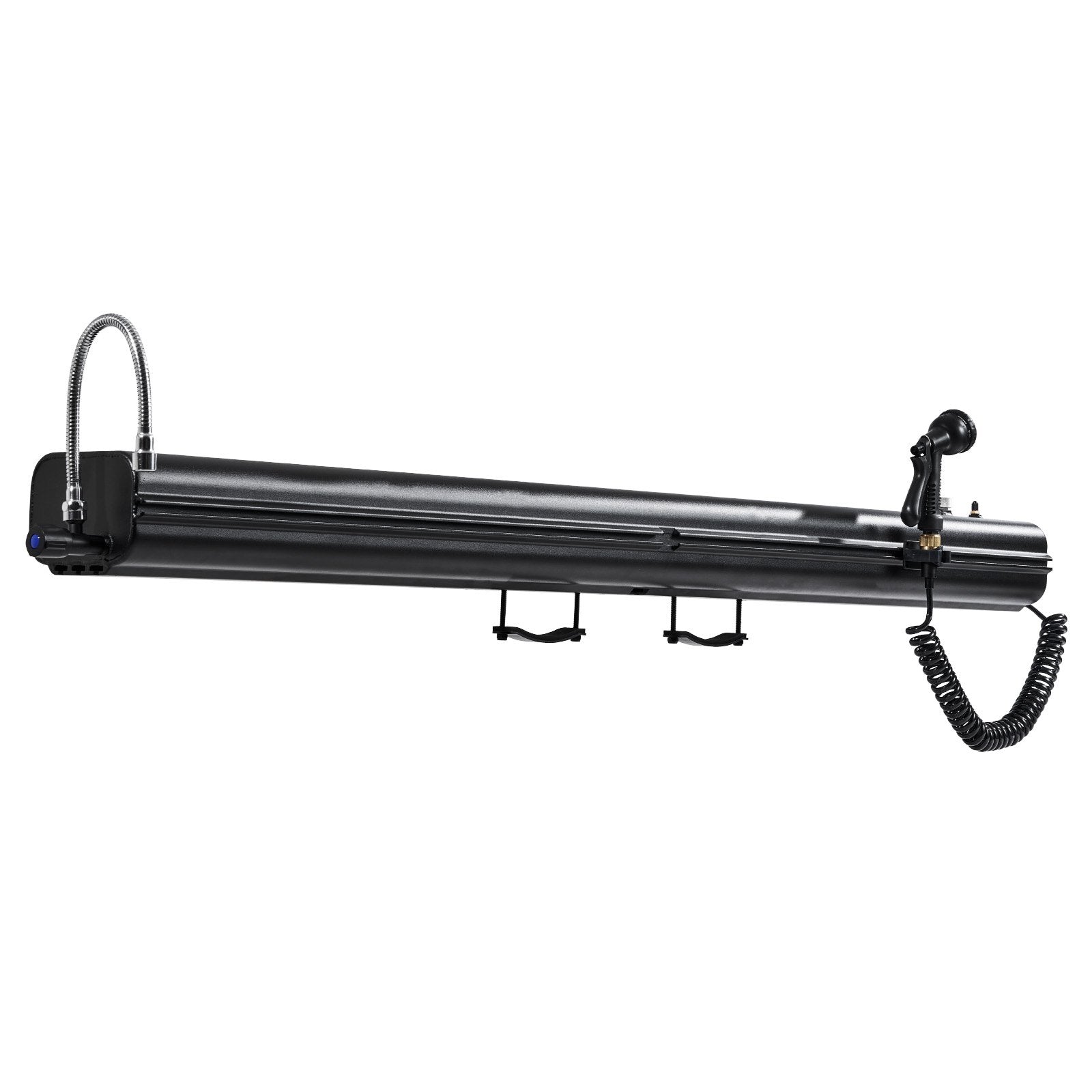 High-Capacity 8 Gallon Roof Rack Water Tank with Multi-Dispensing System, Splash-Guard Panels, T-slot, and Pressurization Port for Outdoor Adventures, Trunks, Roll Bars, and Crossbars