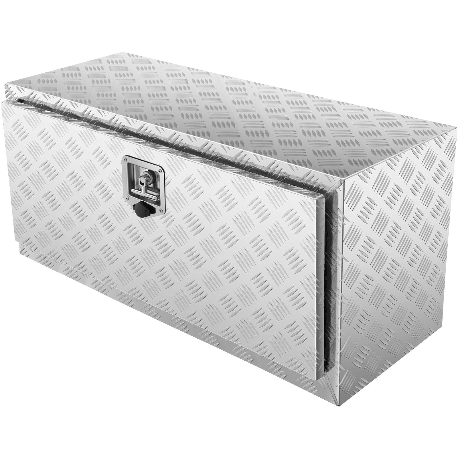 Robust Aluminum Underbody Truck Box 36"x17"x18" with Secure Lock, Waterproof T-Handle Latch for Trucks, Vans, Trailers, Weatherproof Storage Solution