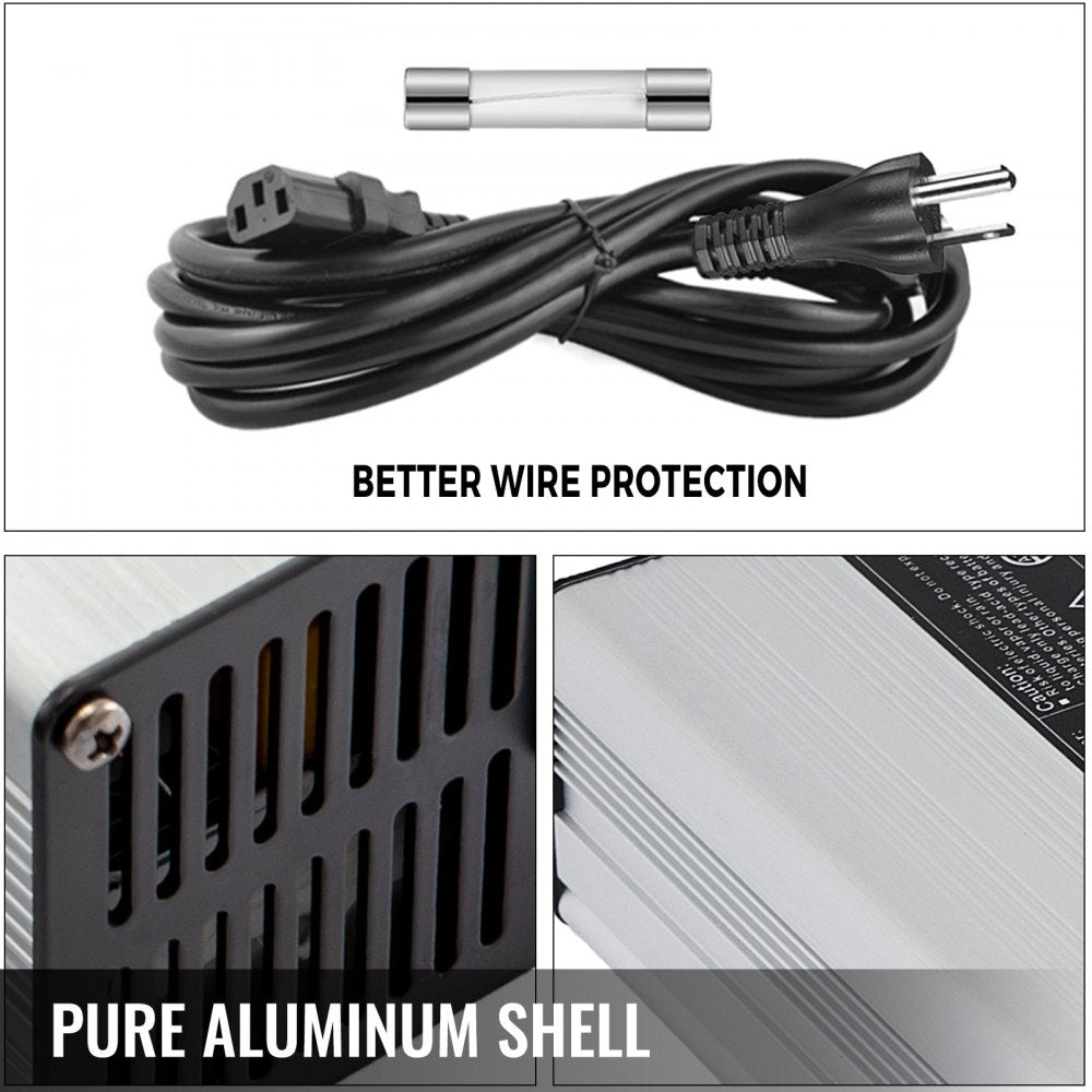 36v 5a Golf Cart Battery Charger For Club Car Lead Acid 110-120v Ac Ez Go