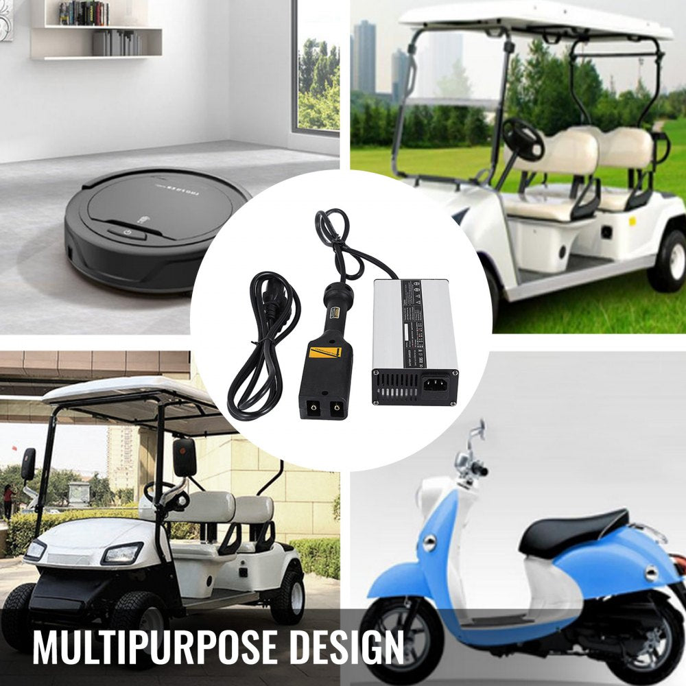 36v 5a Golf Cart Battery Charger For Club Car Lead Acid 110-120v Ac Ez Go