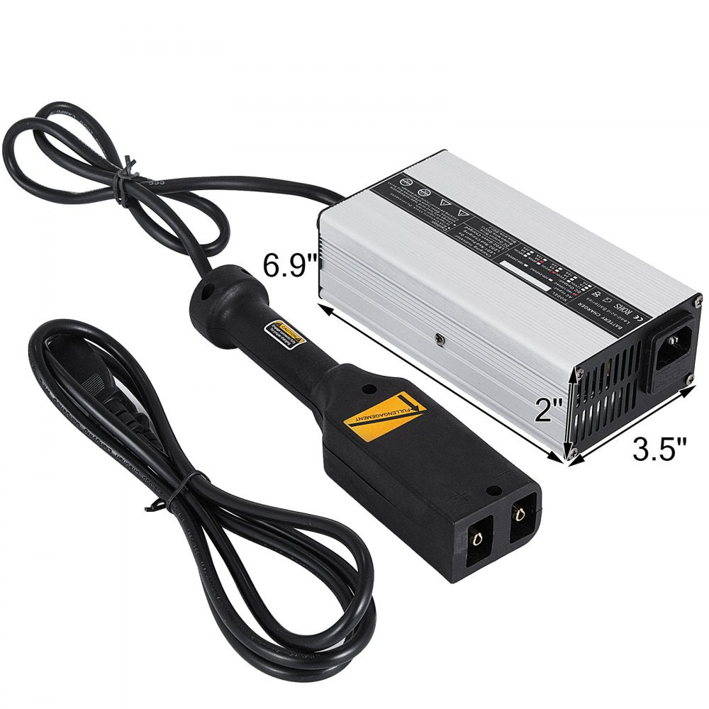 36v 5a Golf Cart Battery Charger For Club Car Lead Acid 110-120v Ac Ez Go