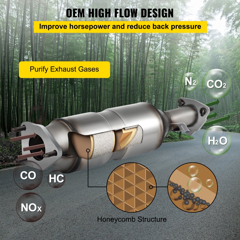 Catalytic Converter Direct Sliver For Honda Accord 2003-2007 Flow 03-07 Sell