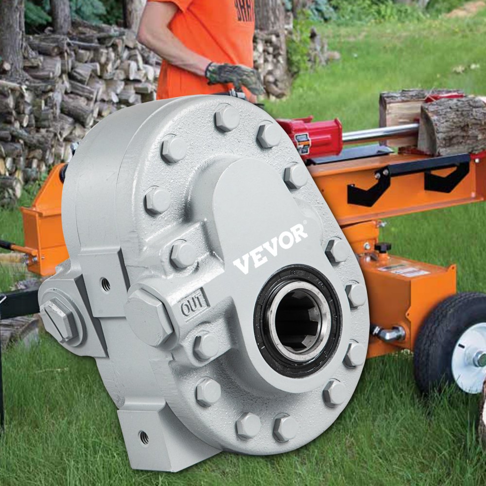 High-Performance 21.2GPM Hydraulic Pump for Log Splitters and Lifts - 2250PSI, 540RPM, SAE 12 Outlet Port, Ideal for Scissor Lifts and Dump Trailers