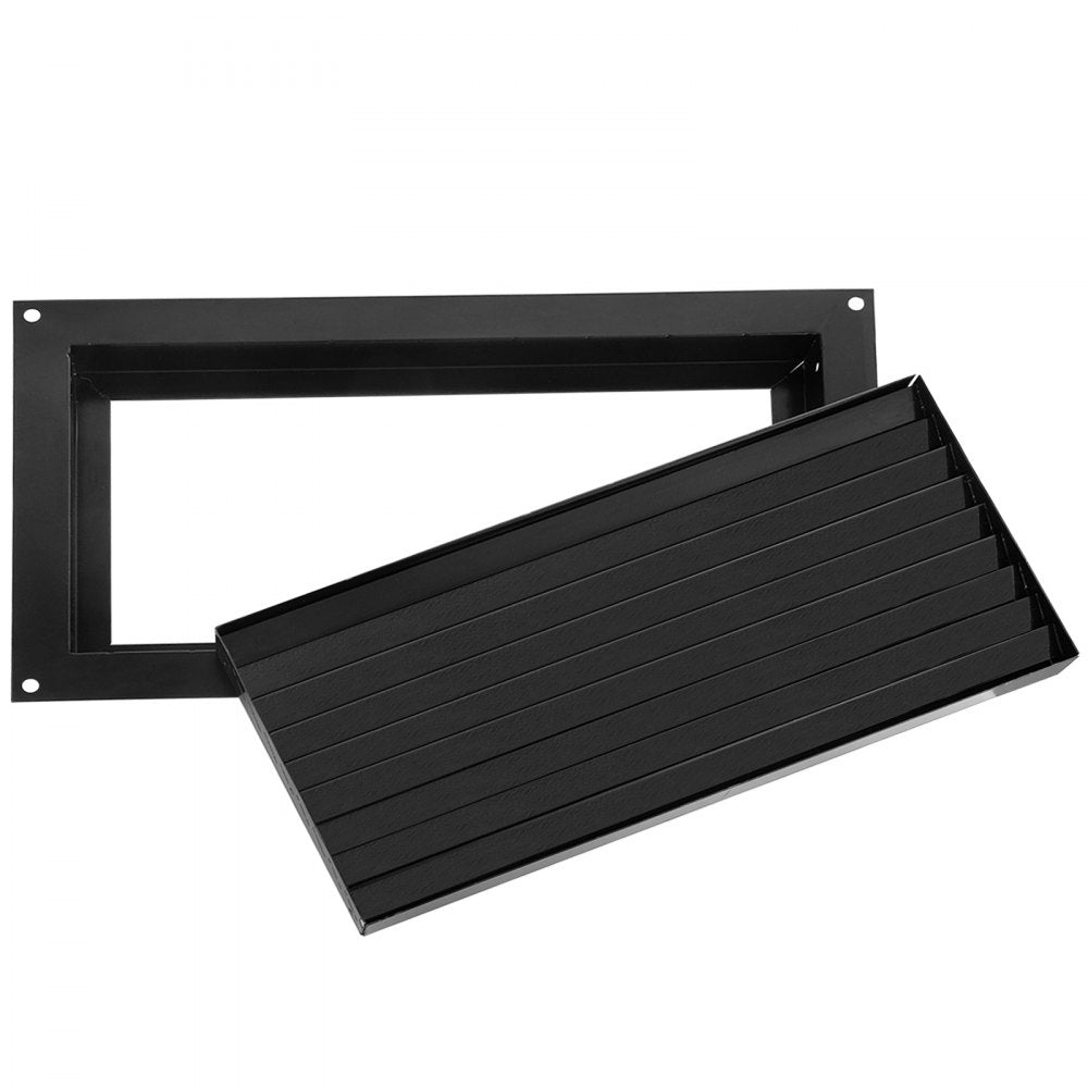Adjustable Flood Vent for Crawl Space and Foundation Protection, 8"x16" Wall Installation