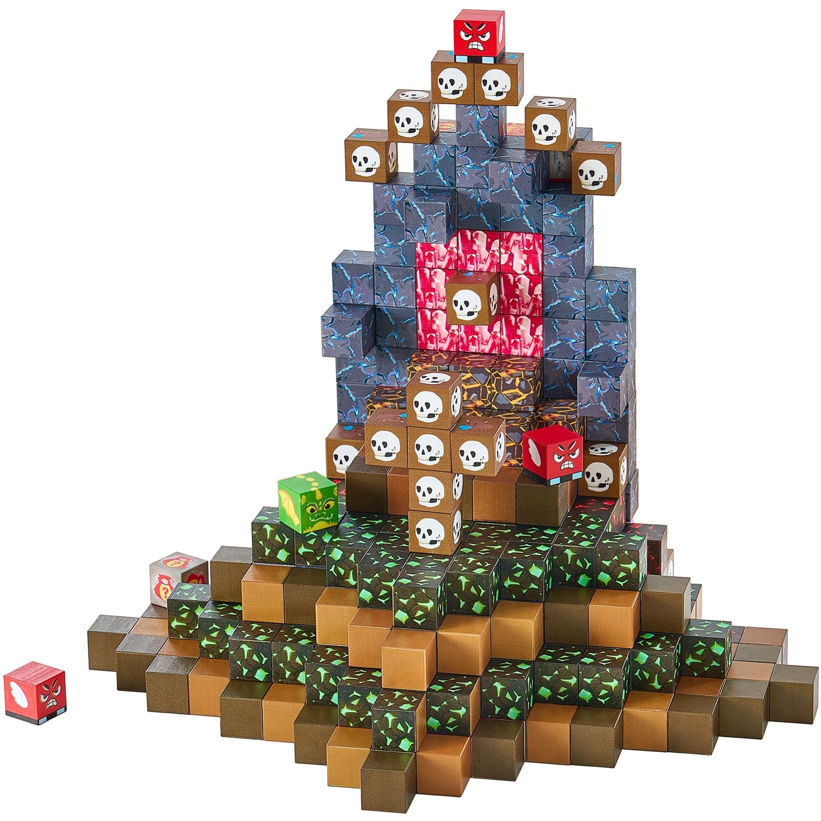 150 PCS Magnetic Building Blocks Set – Dark Castle Edition, STEM Montessori for Kids, Sensory Construction Stack Toys, Ideal Christmas Birthday Gift for 3+ Boys & Girls