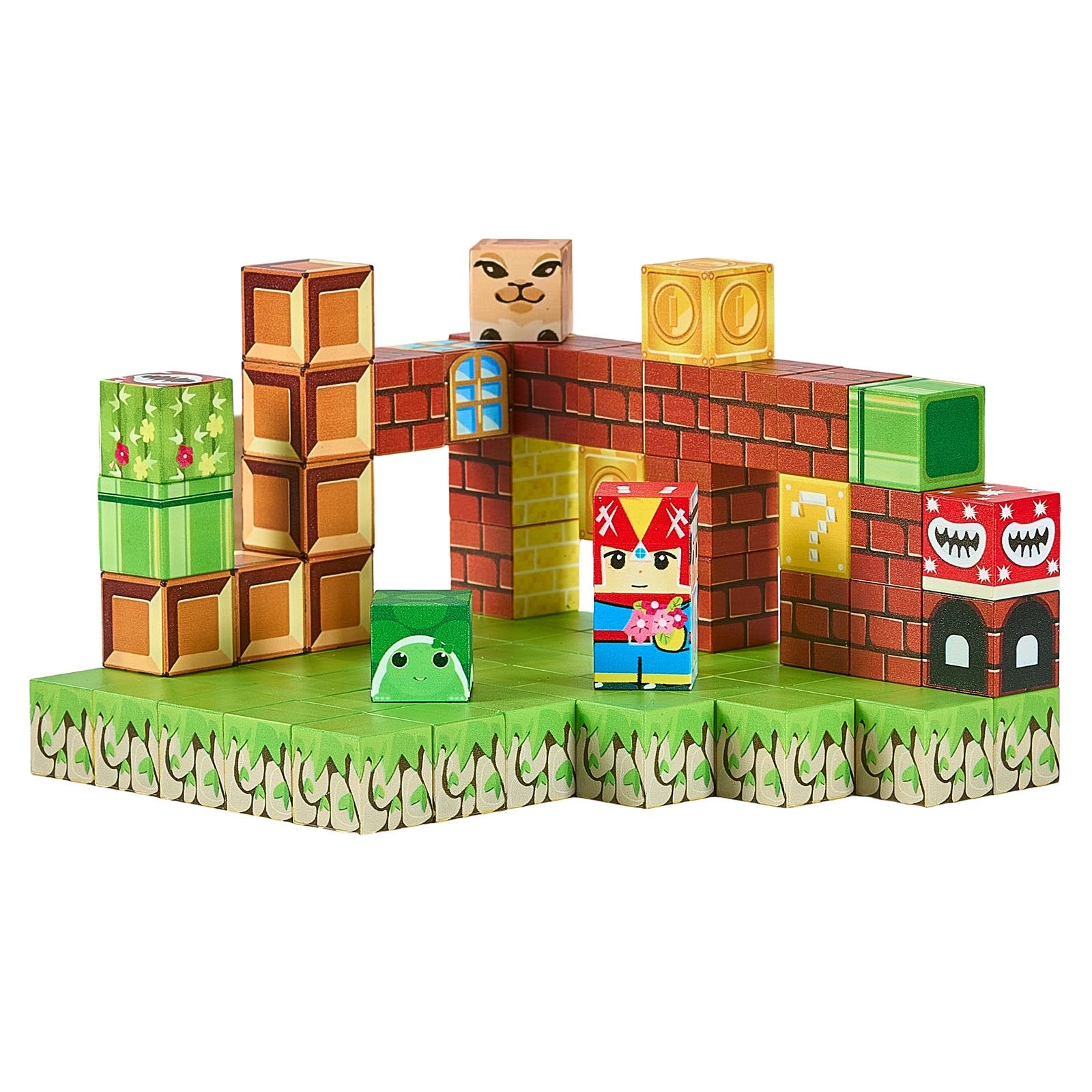 100 PCS Magnetic Building Blocks Set for Kids - STEM Montessori Sensory Toys, Creative Construction Cubes, Perfect Christmas Birthday Gift for 3+ Boys & Girls