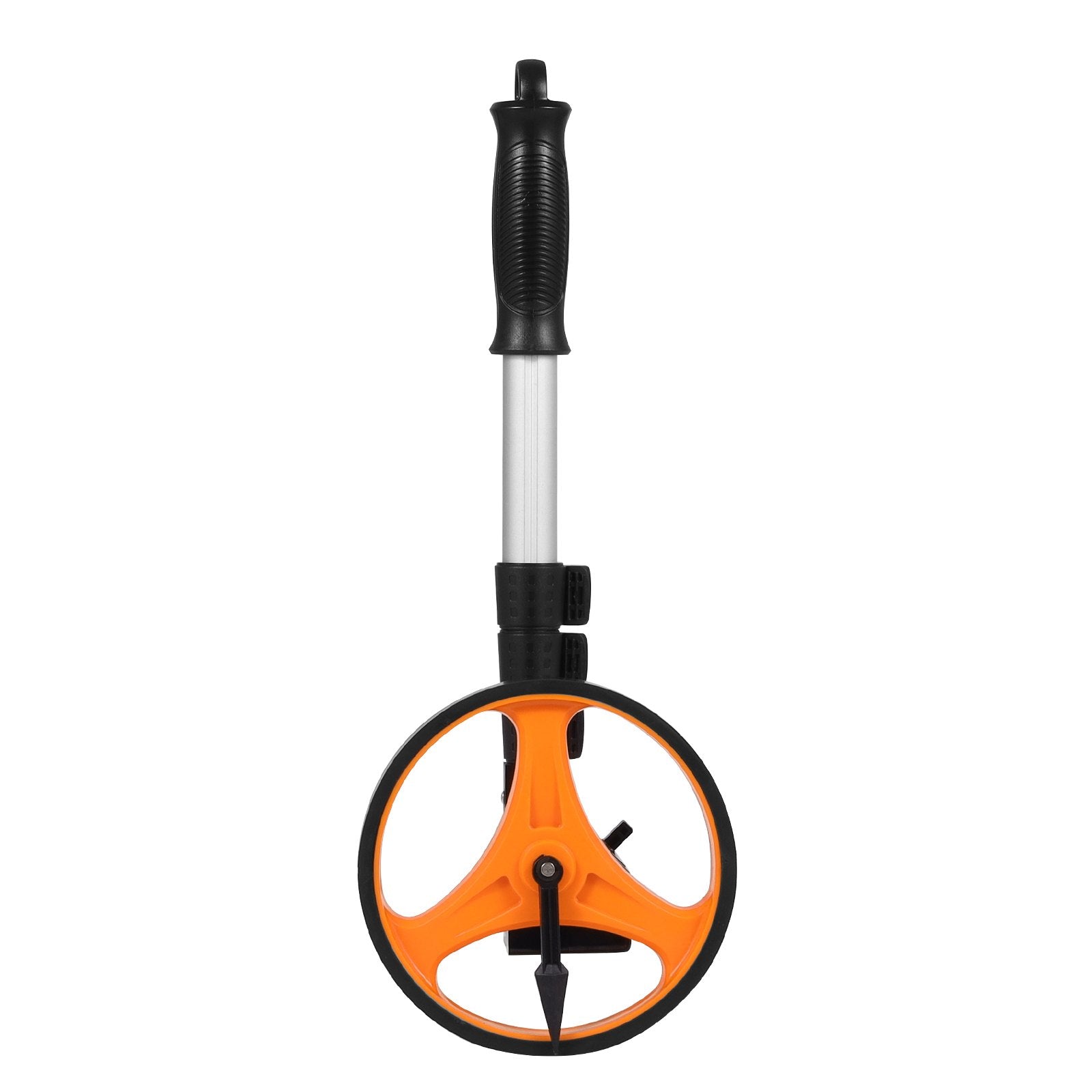 Telescoping Measuring Wheel with 6.3" Diameter for Accurate Lawn, Road, and Surface Measurement – Lightweight, Durable Design with Back Bag, 0-9,999m Range