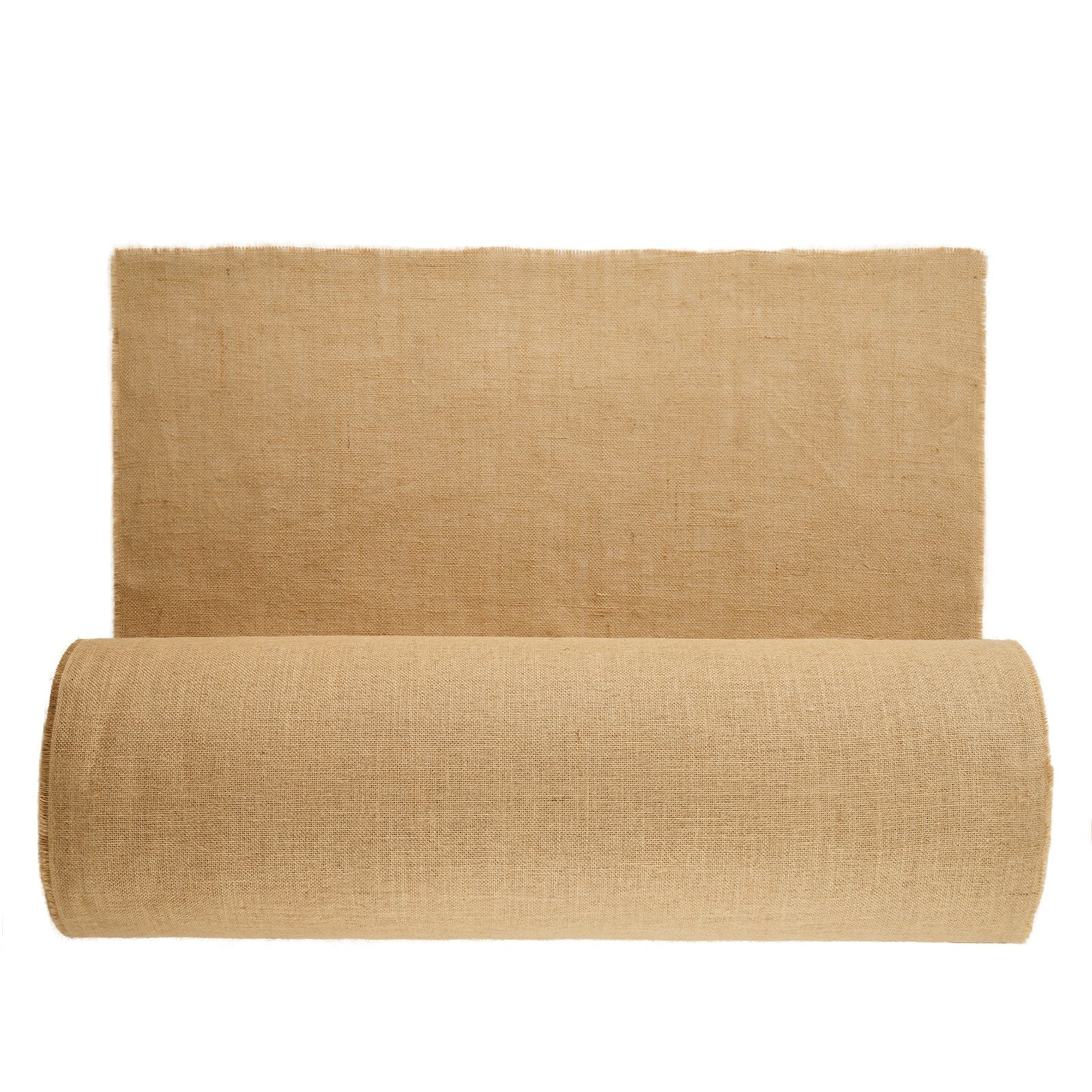 Natural Burlap Fabric Roll 40"x300ft, High Density 50x50 Jute for Crafts, Weddings, Gardening, Decor, Plant & Tree Protection