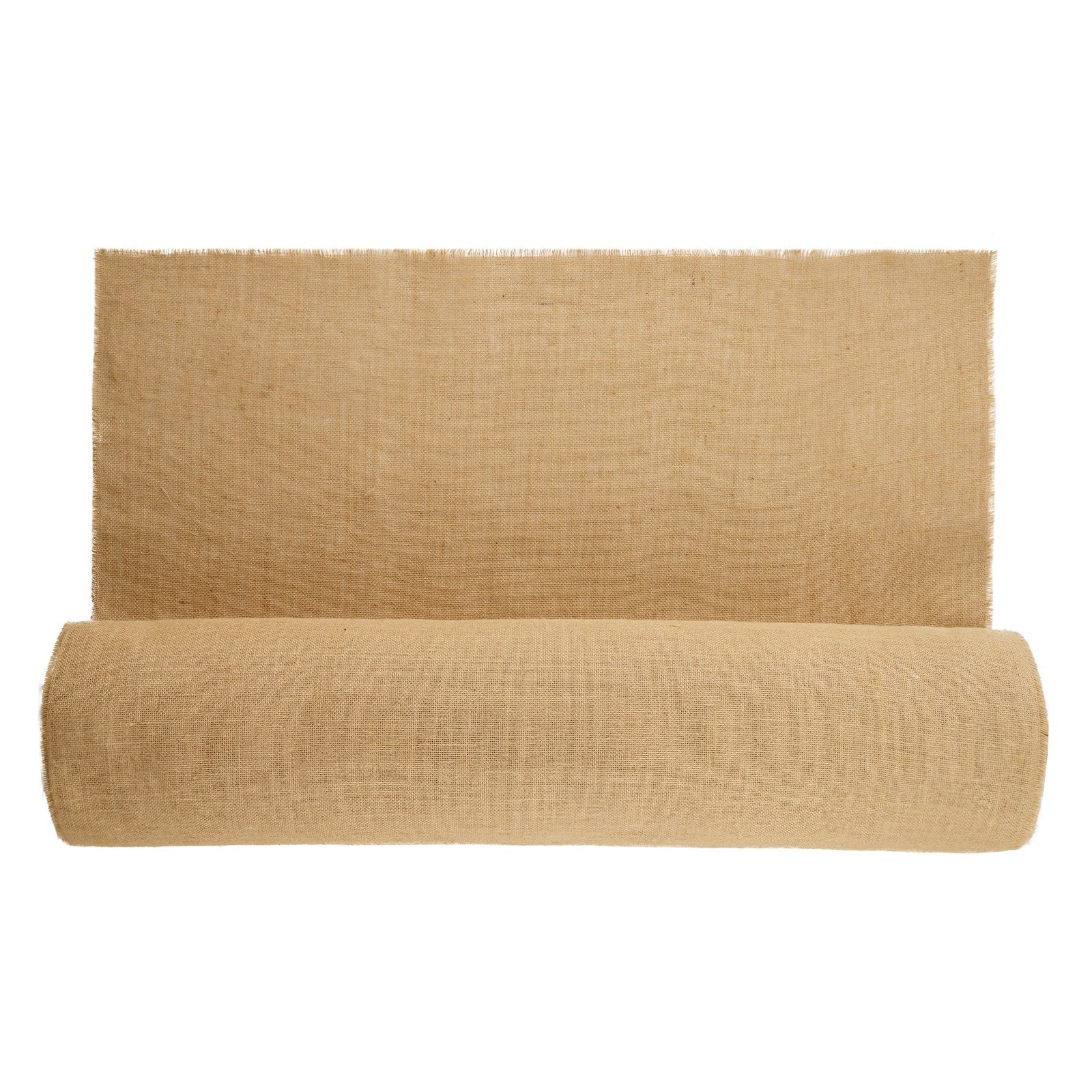 Natural Burlap Fabric Roll 40"x150' for DIY Crafts, Decor, Wedding, Gardening, Jute Tree Wrap, Plant Cover, Sustainable Material