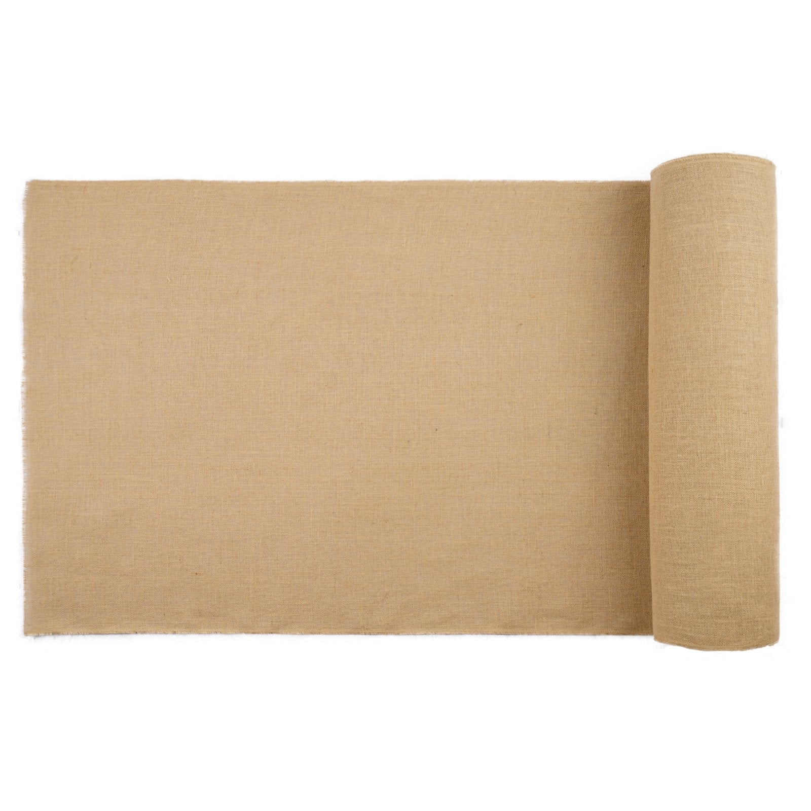 Natural Burlap Fabric Roll - 40"x30ft & 50"x50" for Crafts, Weddings, Decor, Gardening, DIY Projects, and Tree Protection