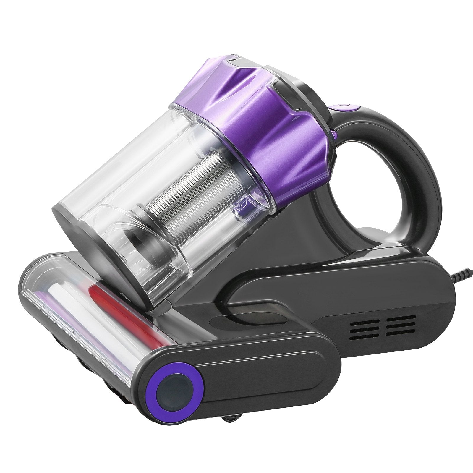 Powerful 550W Mattress Vacuum Cleaner with 18Kpa Suction, HEPA Filter, Heating, Ultrasound & LED for Bed, Sofa, Deep Cleaning
