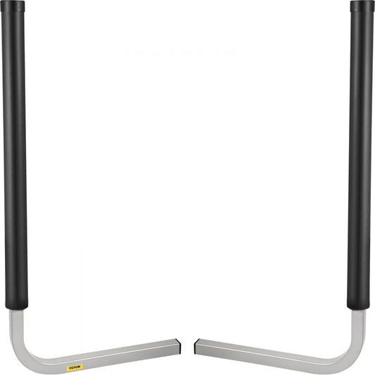 VEVOR Boat Trailer Guide-ons, 40\", 2PCS Rustproof Galvanized Steel Trailer Guide ons, Trailer Guides with Black PVC Pipes, Mounting Parts Included, for Ski Boat, Fishing Boat or Sailboat Trailer