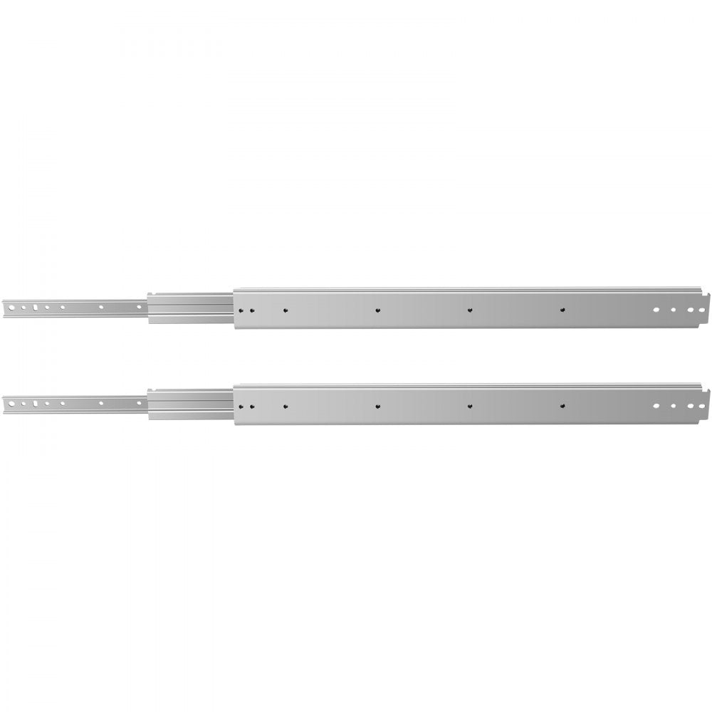 Heavy-Duty 36-Inch Ball Bearing Side Mount Drawer Slides with 500 LBS Load Capacity and Full Extension for Smooth and Quiet Operation