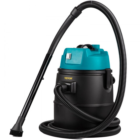 VEVOR Pond Vacuum Cleaner, 1400W Motor in Single Chamber Suction System, 120V Motor w/15 ft Electric Wire, 4 Brush Heads, 4 Extended Tubes, 1 Filter Bag for Multi-use Cleaning Above Ground