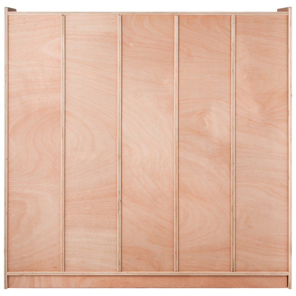 36-Inch High 8-Section Mobile Storage Cabinet for Preschool Classrooms