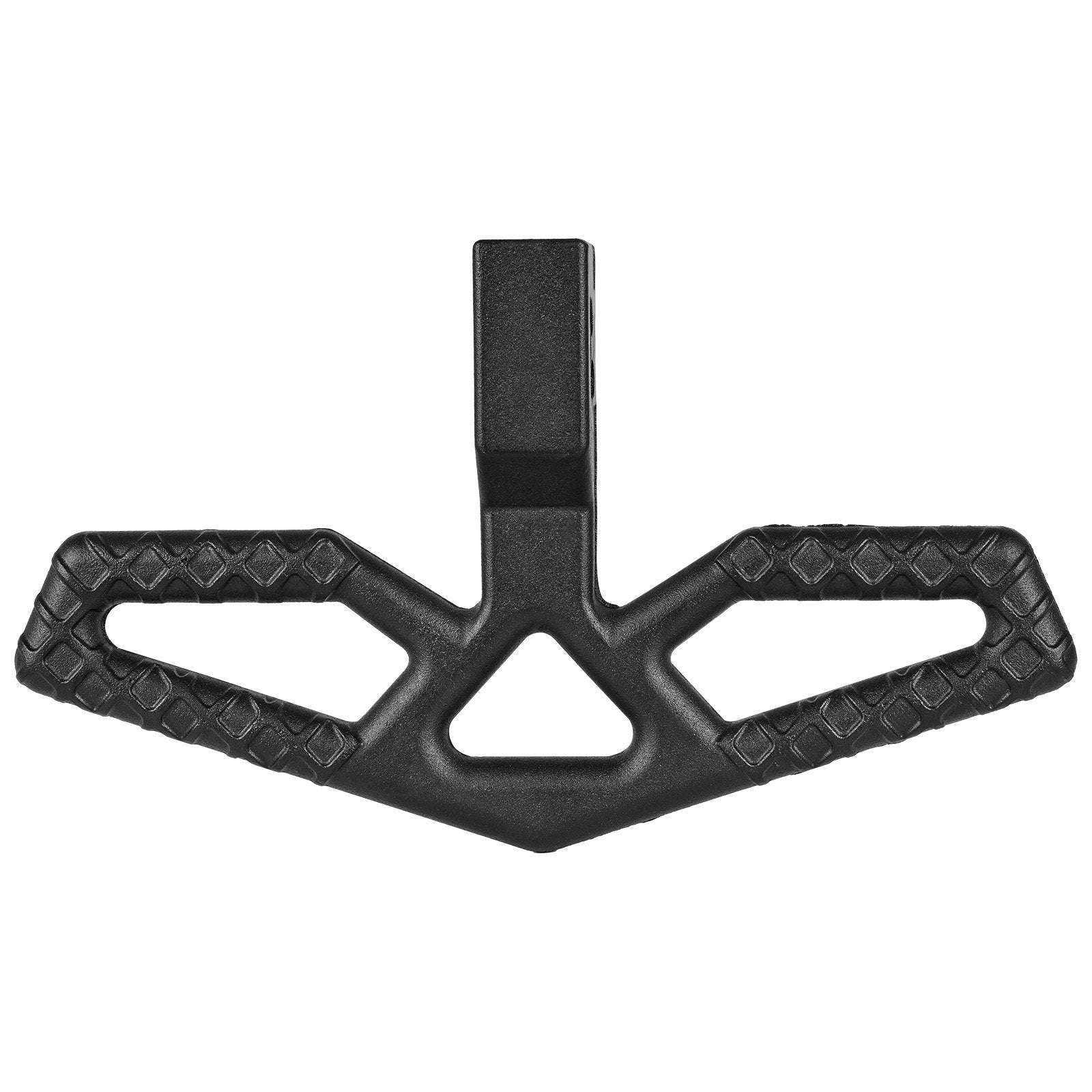 Universal 2-Inch Hitch Step with 350 LBS Capacity - Non-Slip Bumper Guard for Trucks, SUVs, Pickups, Trailers; Includes Pin Kit & Stabilizer