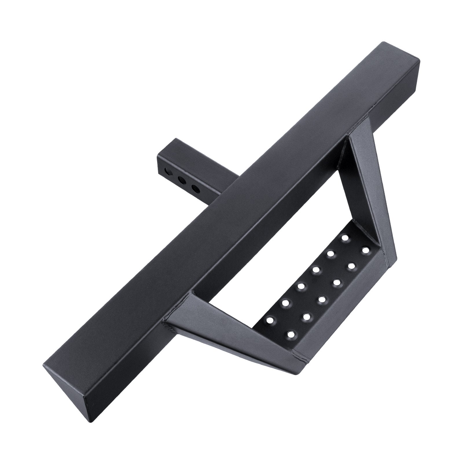 Universal Hitch Step for 2" Receiver - Heavy-Duty Steel, 300 LBS Capacity, Rear Bumper Protector with Pin Lock & Stabilizer for Truck, SUV, Trailer