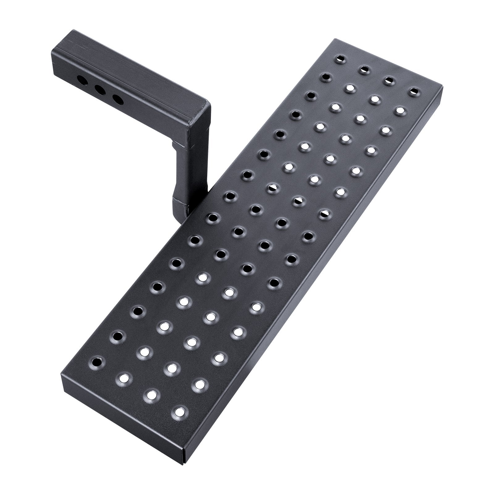 Universal Hitch Step for 2" Receiver - Heavy-Duty Steel, 350 LBS Capacity, Rear Bumper Guard, Pin Lock, Stabilizer for Truck, SUV, Trailer