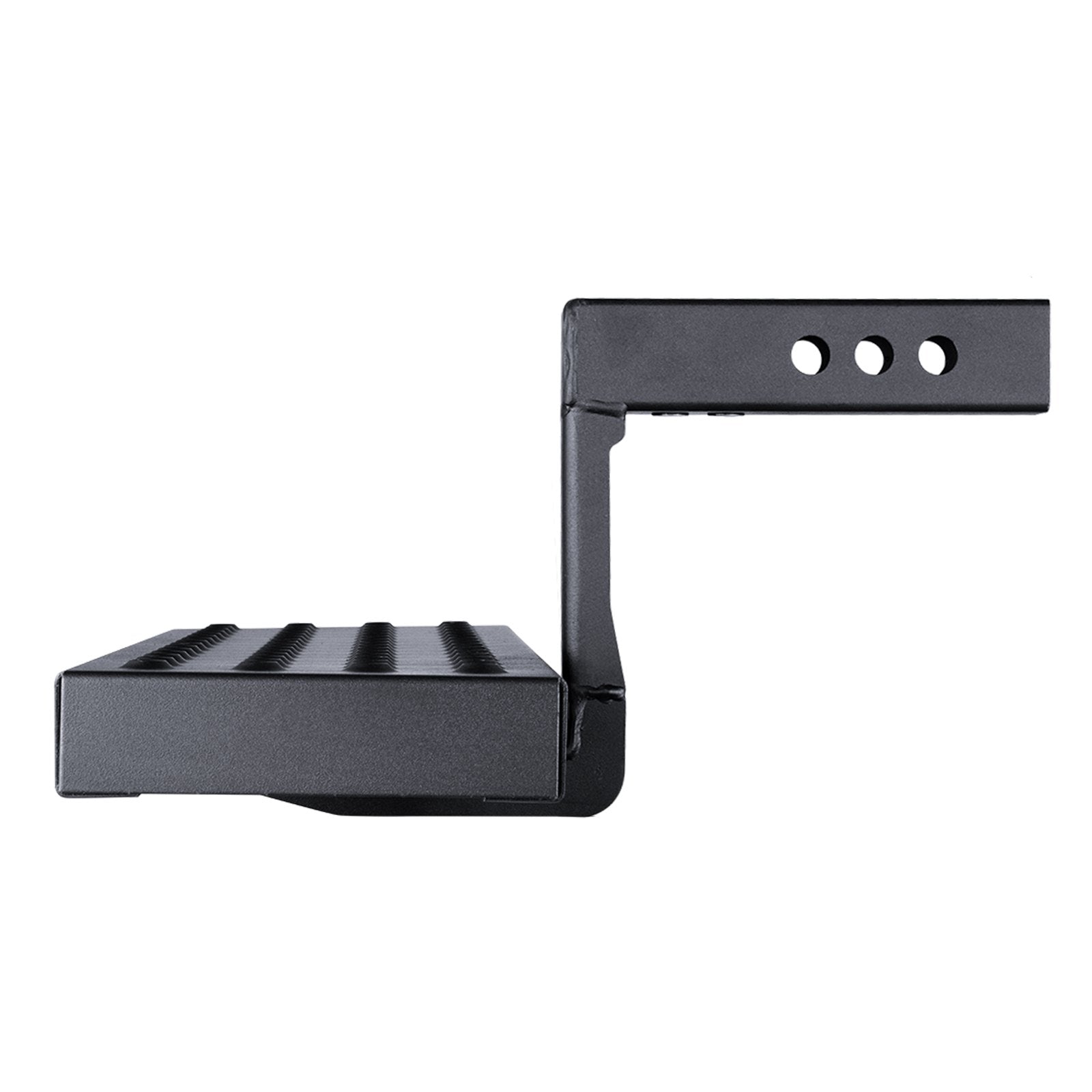 Universal Hitch Step for 2" Receiver - Heavy-Duty Steel, 350 LBS Capacity, Rear Bumper Guard, Pin Lock, Stabilizer for Truck, SUV, Trailer