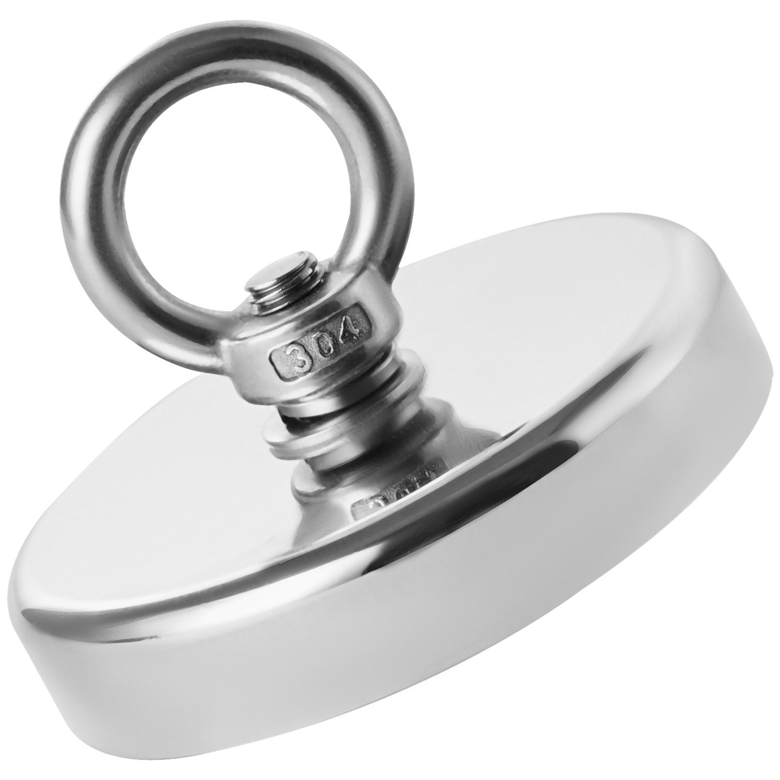 Super Strong 1000 LBS Neodymium Fishing Magnet for River Retrieval, Heavy-Duty Magnetic Hanging with Handle, Rust-Proof Design