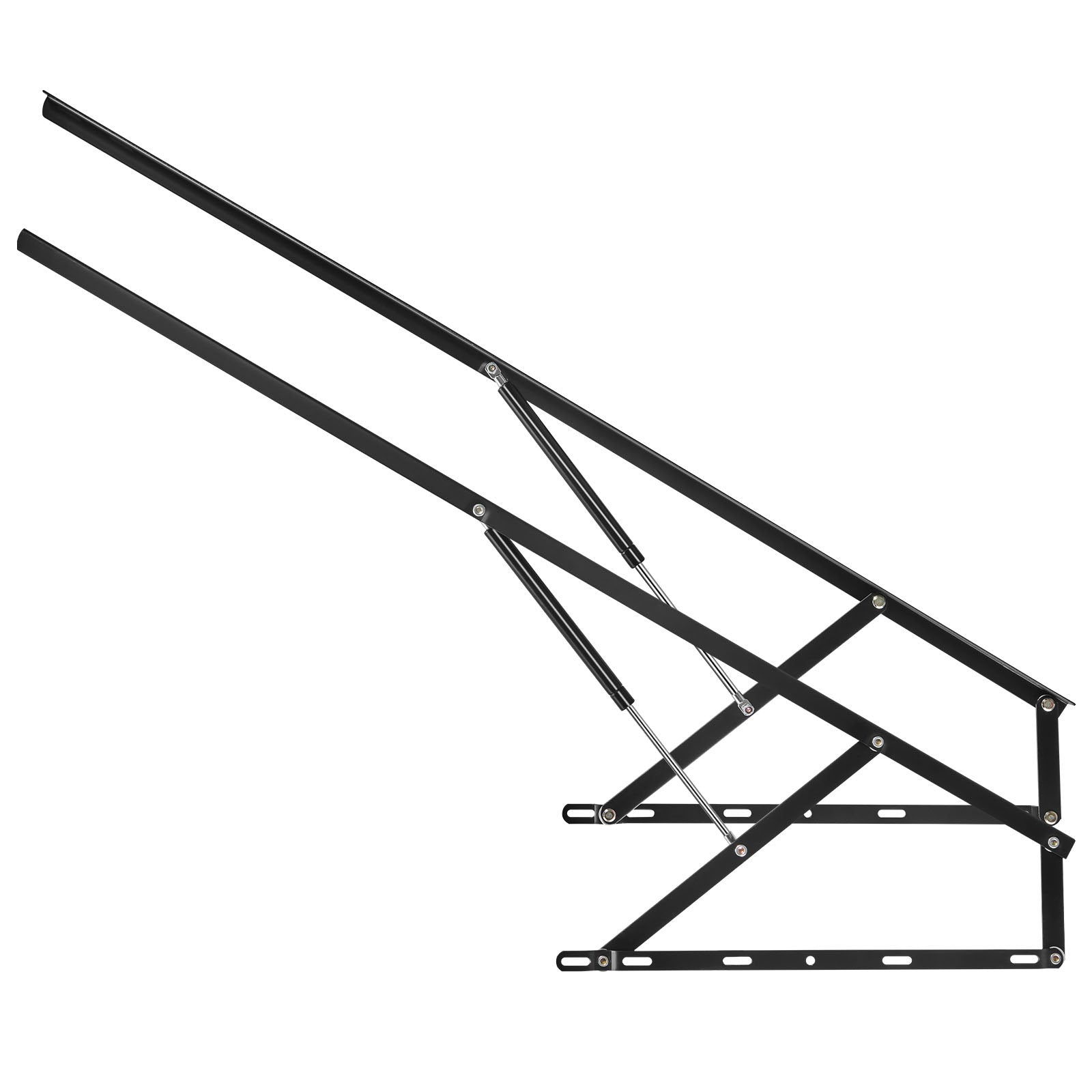 DIY Wall Bed Kit with Heavy Duty Pneumatic Support – Extra-Large 59x79 in, 309 lbs Capacity for Guestroom, Space-Saving Folding Mechanism