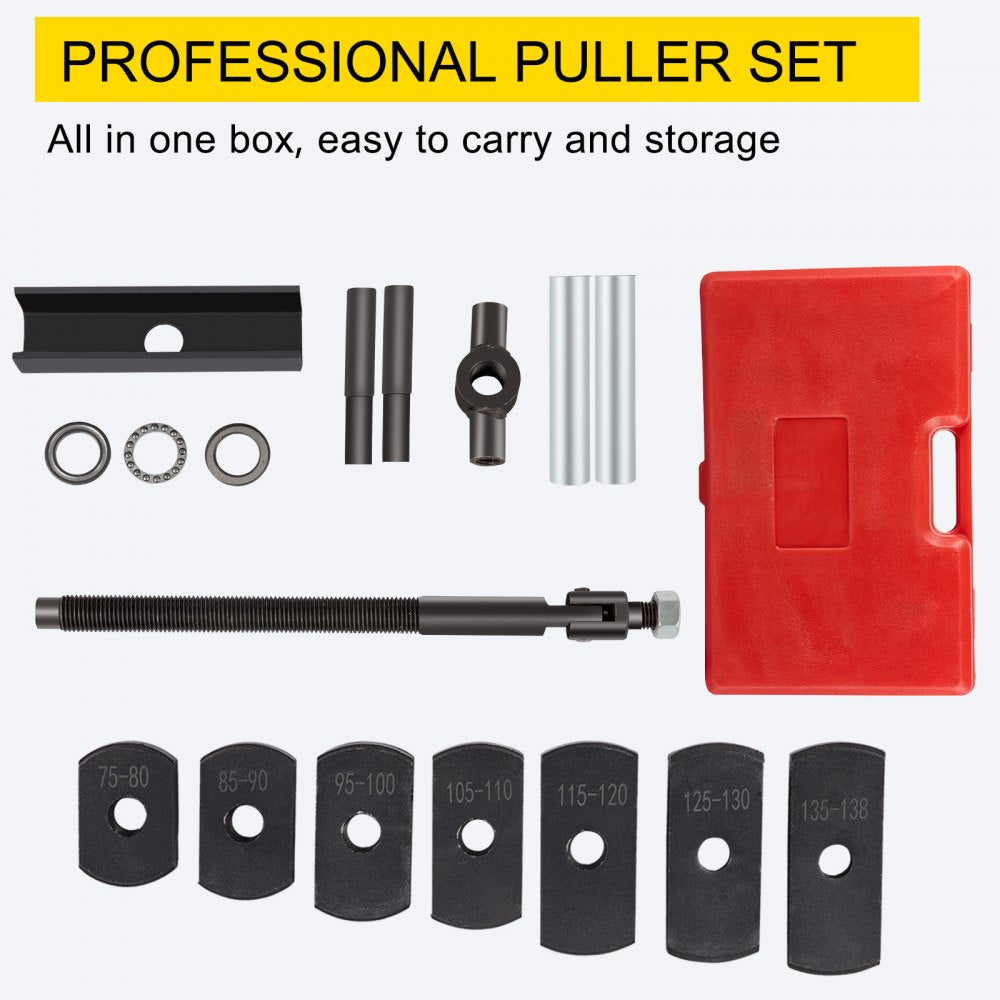 Versatile Cylinder Liner Puller Tool Set for Diesel Engines, Fits 75-138 mm Dry and Wet Types, Ideal for Auto Repair Tasks
