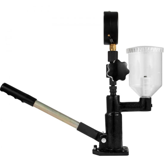 VEVOR 400Bar 6000PSI Diesel Fuel Injector Tester Diesel Injector Nozzle Tester with?Dual Scale Gauge to Adjust Injector Nozzle Pressure and Testing Diesel Injector Nozzle Pop Pressure Tester