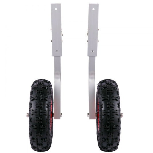 VEVOR Boat Launching Wheels, 12" Boat Transom Launching Wheel, 500 LBS Loading Capacity Inflatable Boat Launch Wheels, Aluminium Alloy Transom Launching Dolly Wheels with 4 PCS of Quick Release Pins