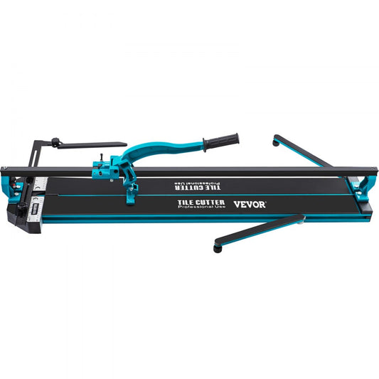 VEVOR Tile Cutter, 48 Inch Manual Tile Cutter, Tile Cutter Tools w/ Single Rail & Double Brackets, 3/5 in Cap w/Precise Laser Guide, Snap Tile Cutter for Precision Cutting Porcelain Tiles Industry
