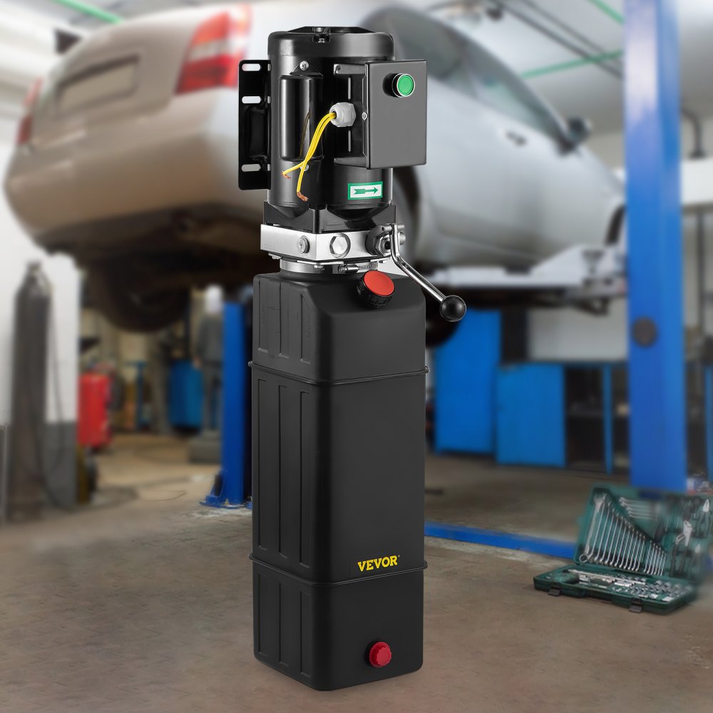 VEVOR Hydraulic Pump 2950 PSI 60HZ Hydraulic Power Unit 3 HP 220V Hydraulic Power Pack for 2 & 4 Post Lifts Car Lift Hydraulic Power Unit with 3.5 Gallon Reservoir