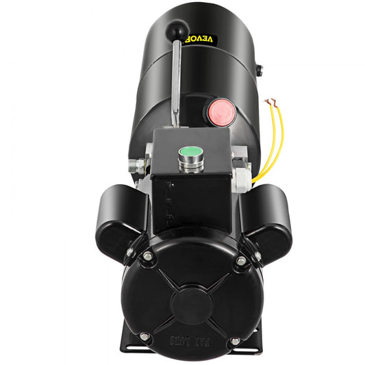 VEVOR 110V 2.64 Gallon?Hydraulic Power Unit Automotive?Hydraulic Pump Dump Trailer Vehicle Mounted Lifter Auto Shop Repair Car Lift Power Unit for Two and Four Post Lift Auto Hoist